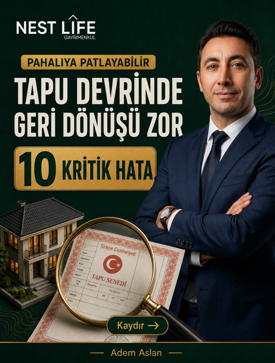 Tapu Satışında Yapılan 10 Büyük Hata — Instagram bilgi kartı